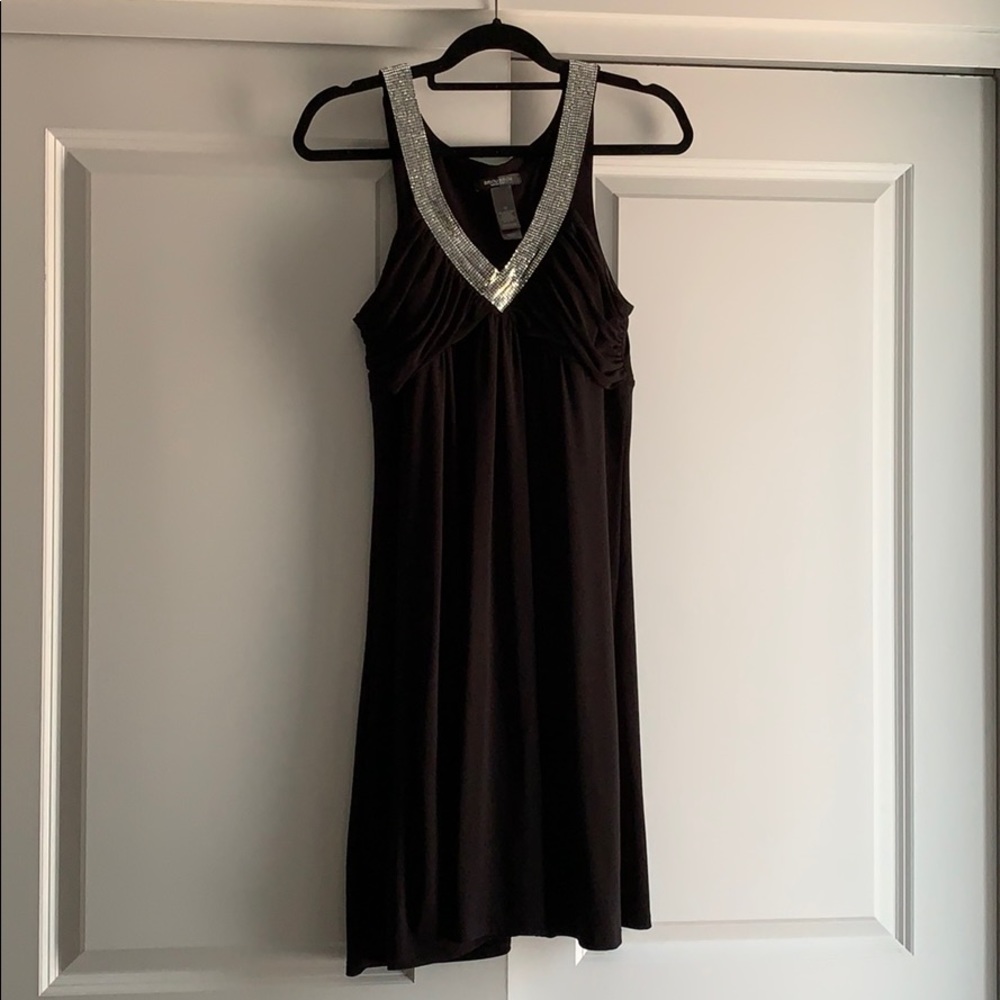 Black cocktail dress
